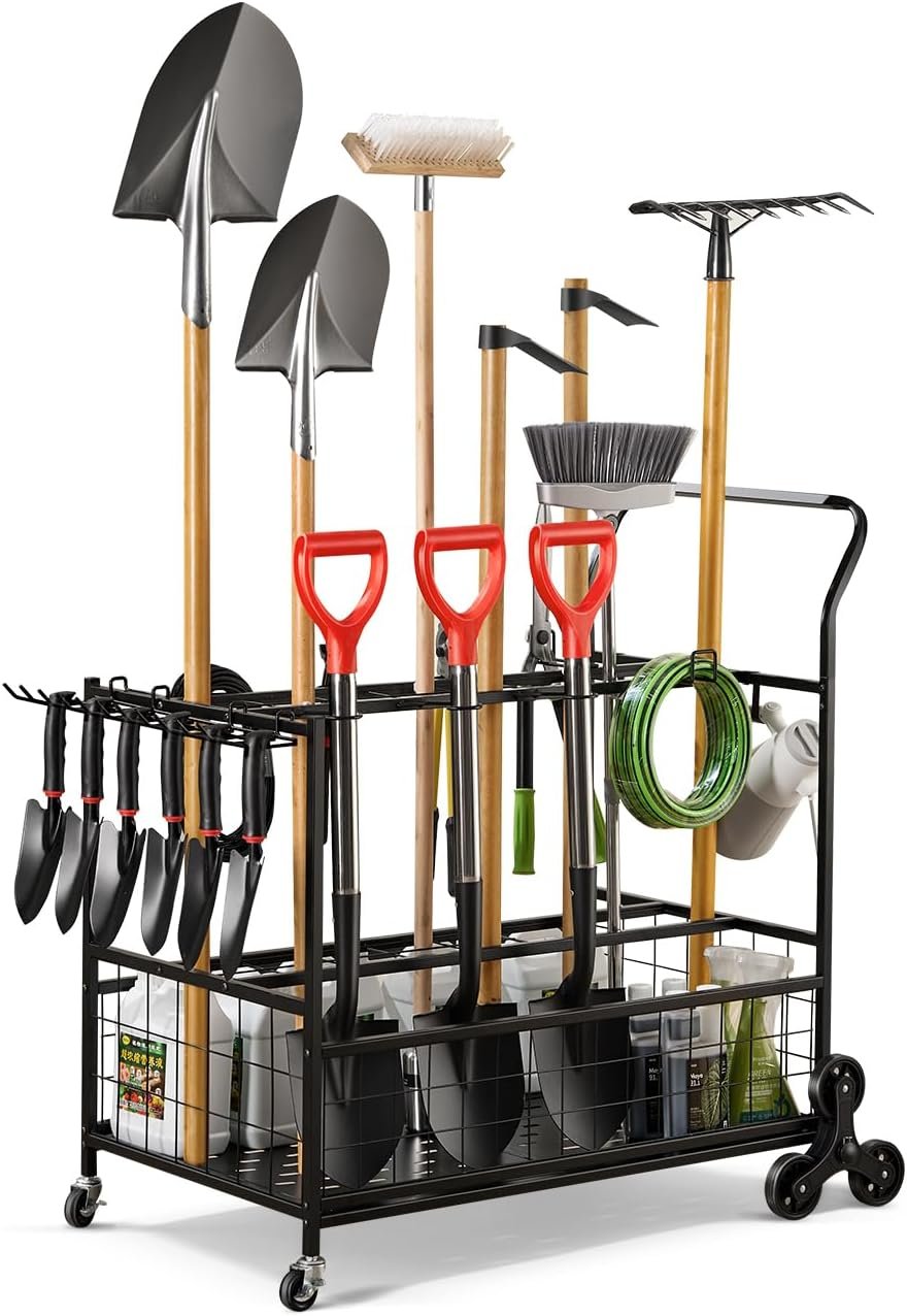 Garden Tool Storage Cart
